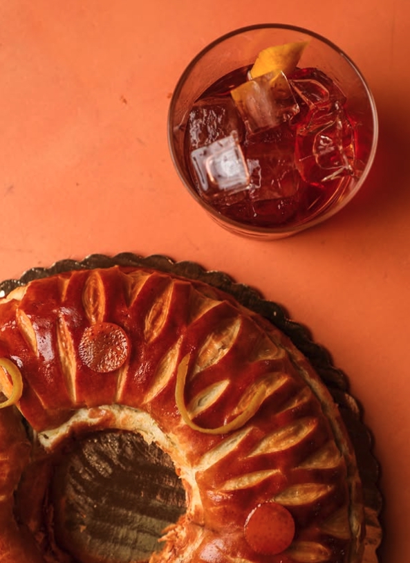 King Cake from Ayu Bakehouse (ig: @ayubakehousenola)